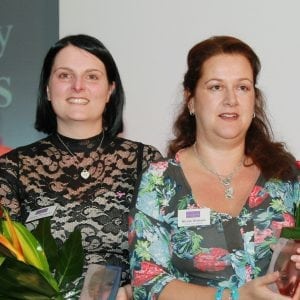 2013 Community Award Winners Joanne Thompson & Nicola Graham