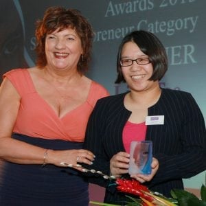 2013 Entrepreneur Winner Award Winner Lisa Tse