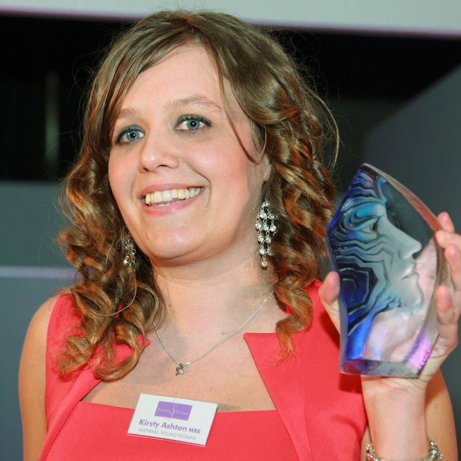 2013 Inspiring Young Woman Winner - Kirsty Ashton MBE