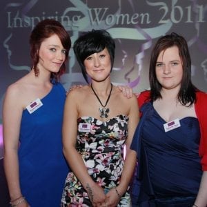 2011 Inspiring Young Woman Award Winners - Shaneice Roberts, Steff Needham and Cat Jones